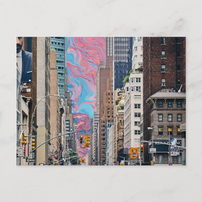 Cartão Postal céu aberto (Frente)