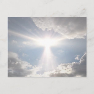 Cartão Postal Céu angelical celestial