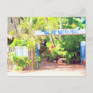 Cartão Postal Céu Azul