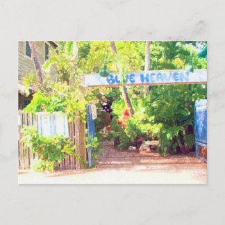 Cartão Postal Céu Azul