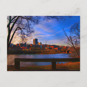 Cartão Postal céu azul de lynchburg va