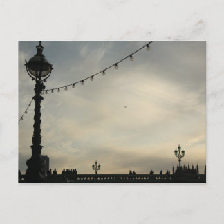 Cartão Postal Céu cremoso