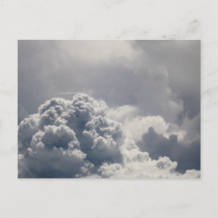 Cartão Postal Céu de Nuvens de Tempestade Dramáticas Fotografia 