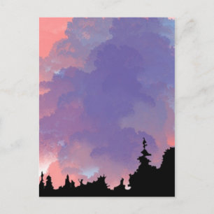 Cartão Postal Céu noturno