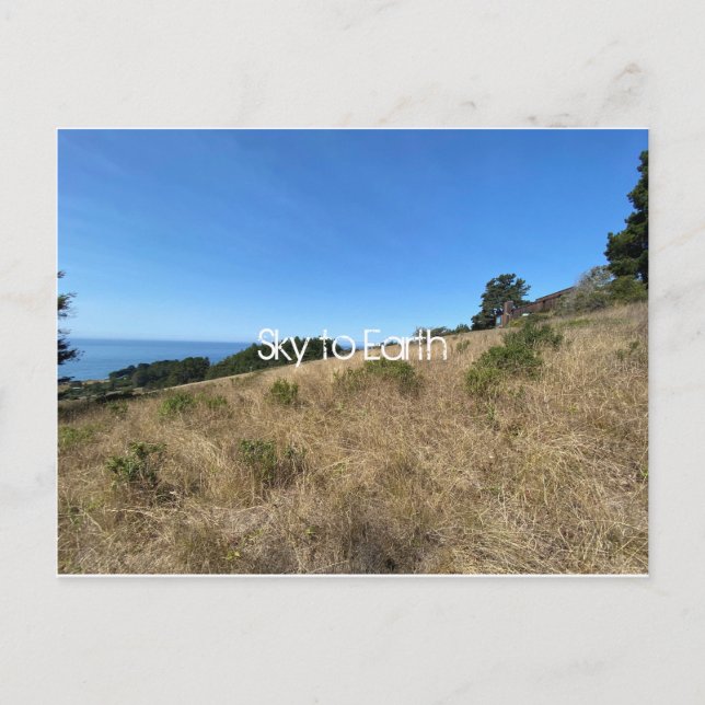 Cartão Postal Céu para Terra (Frente)