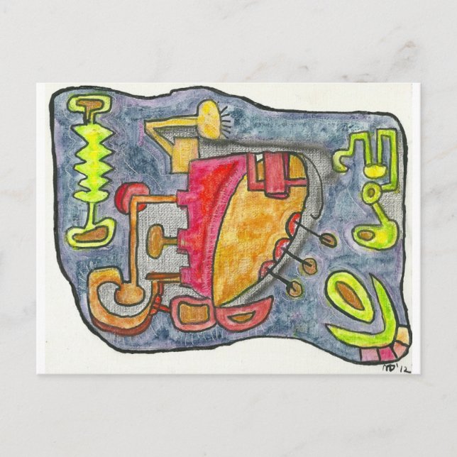 Cartão Postal Céu Subquântico segundo (Frente)