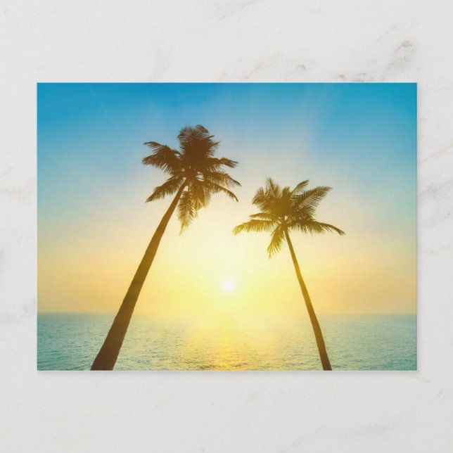 Cartão Postal Céu Tropical de Idyllic (Frente)