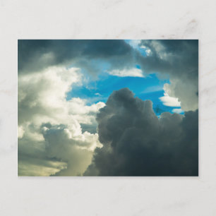 Cartão Postal Céus tempestuosos