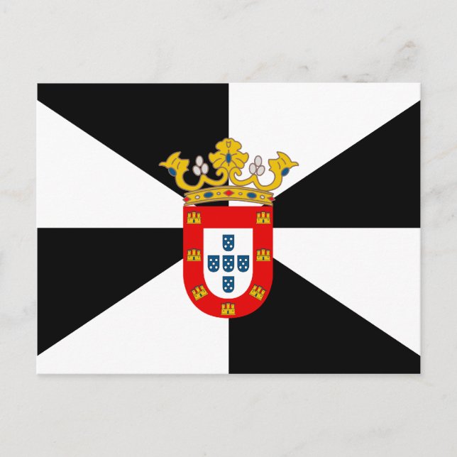 Cartão Postal Ceuta — Sinalizador de alta qualidade (Frente)