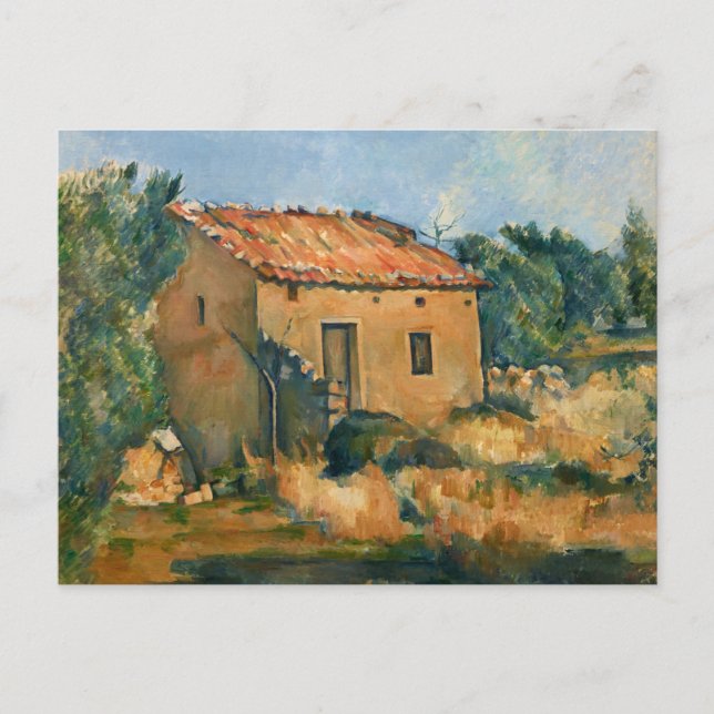 Cartão Postal Cezanne - Casa abandonada (Frente)