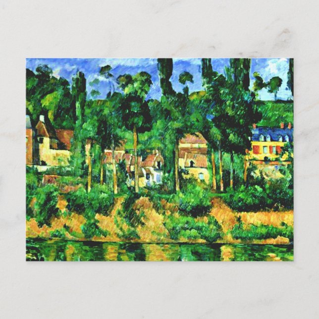 Cartão Postal Cezanne - Chateau de Medan (Frente)