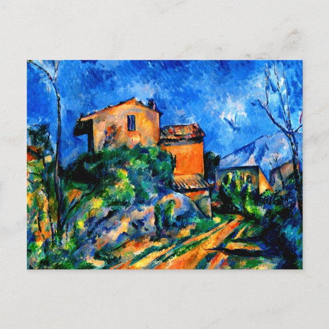 Cartão Postal Cezanne - Maison Maria com Vista para Chateau Noir (Frente)