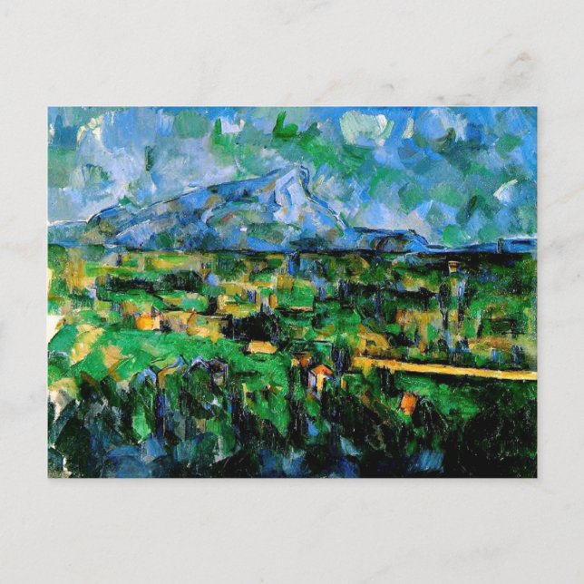Cartão Postal Cezanne - Mont Sainte Victoire (Frente)