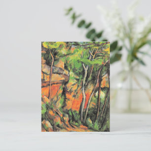 Cartão Postal Cezanne - No Parque de Chateau Noir