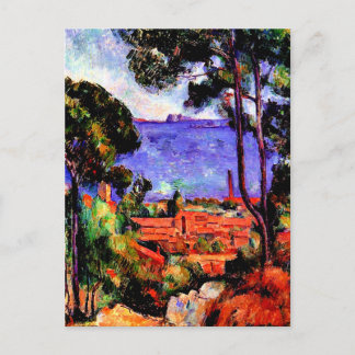 Cartão Postal Cezanne - View through the Trees