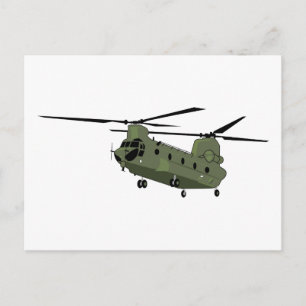 Cartão Postal CH-47 Chinook