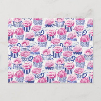 Cartão Postal Chá bonito