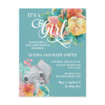 Chá de fraldas Elefante Amarelo-Cor-de-Rosa-Bonito