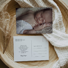 Cartão Postal Chá de fraldas moderno minimalista