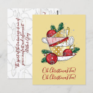 Cartão Postal Chá de Natal!