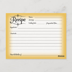 Cartão Postal Chá de panela Recebe Desserts de Placa Rola para T