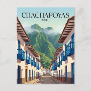 Cartão Postal Chachapoyas Peru
