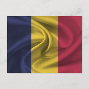 Cartão Postal Chad Flag
