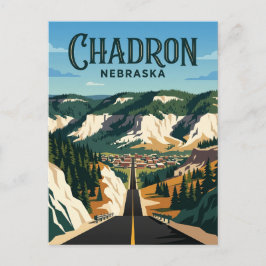 Cartão Postal Chadron EUA