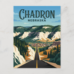 Cartão Postal Chadron EUA