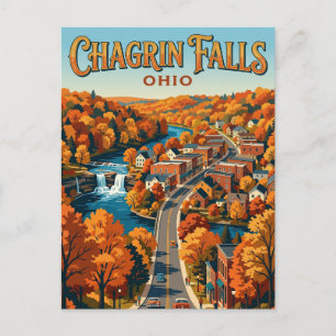 Cartão Postal Chagrin Falls EUA