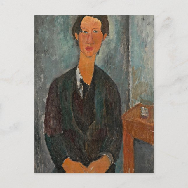 Cartão Postal Chaim Soutine, 1917 (óleo na canvas) (Frente)