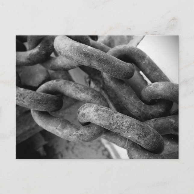 Cartão Postal Chains Postcard (Frente)