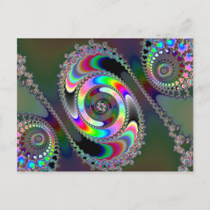 Cartão Postal Chainsaw - Fractal