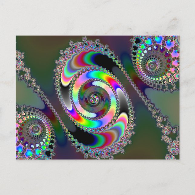 Cartão Postal Chainsaw - Fractal (Frente)