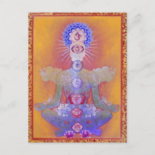 Cartão postal CHAKRA SYSTEM