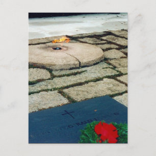 Cartão Postal chama eterna jfk