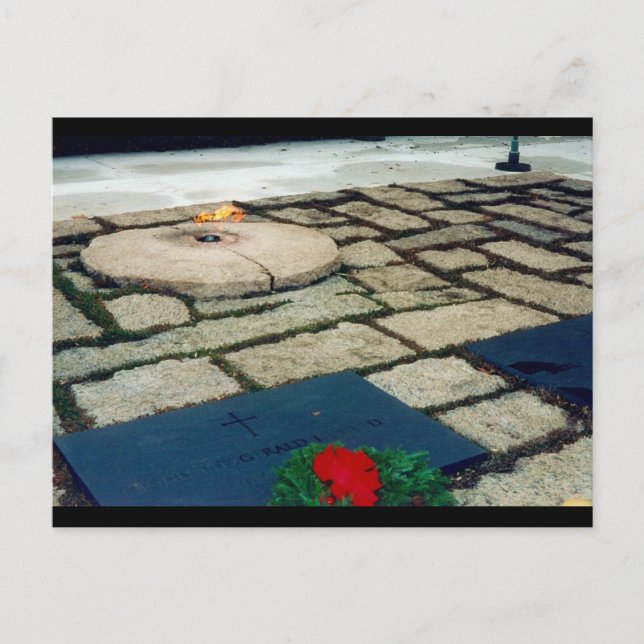 Cartão Postal chama jfk (Frente)