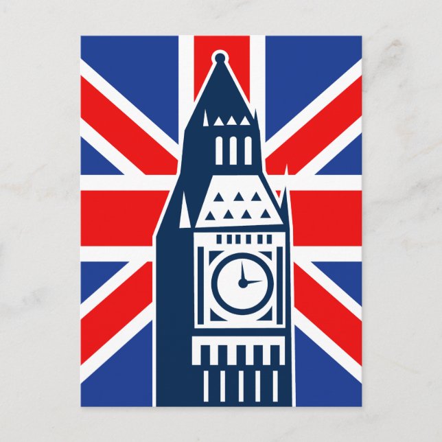 Cartão Postal Chamada de Londres (Frente)