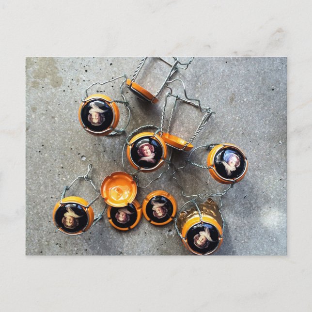 Cartão Postal Champanhe, querida! (Frente)