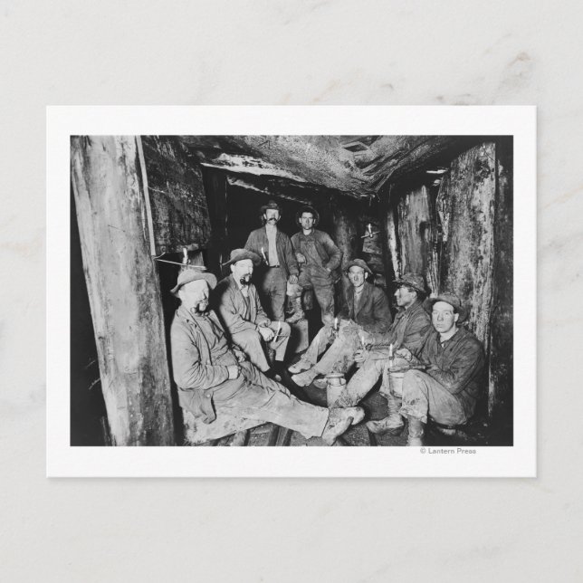 Cartão Postal Chance Mine durante o almoço Coeur d'Alene (Frente)