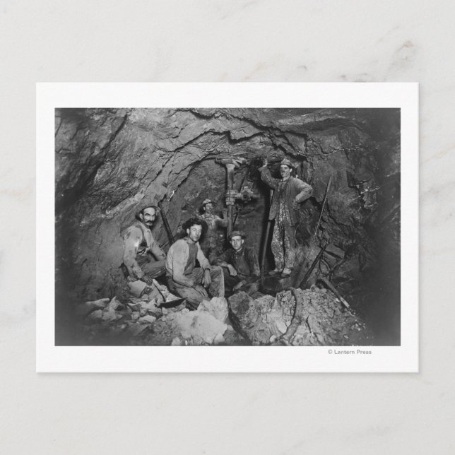 Cartão Postal Chance Mine Lead Mining in Coeur d'Alene, ID (Frente)