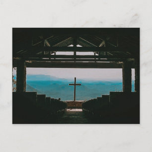 Cartão Postal Chapel Bonito Cristão Carolina do Sul