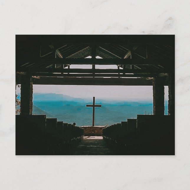 Cartão Postal Chapel Bonito Cristão Carolina do Sul (Frente)