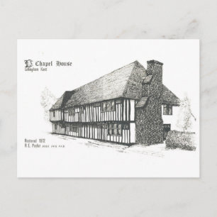 Cartão Postal Chapel House, Rainham