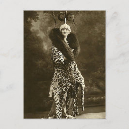 Cartão Postal Chapéu e Casaco