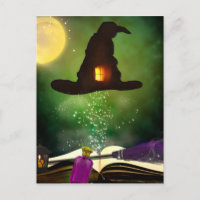Chapéu Mágico & Livro de Feitiços Mágicos Hallowee