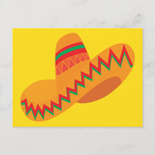 Cartão Postal Chapéu Mexicano