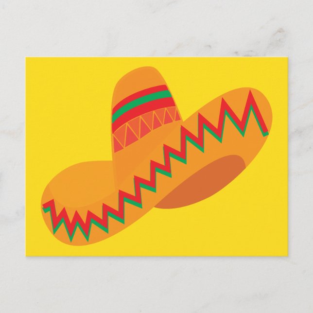 Cartão Postal Chapéu Mexicano (Frente)
