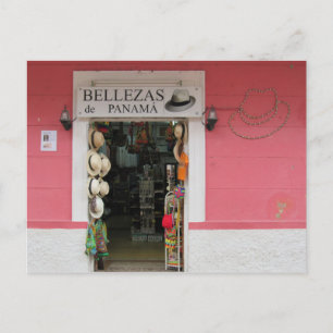 Cartão Postal chapéus panamá