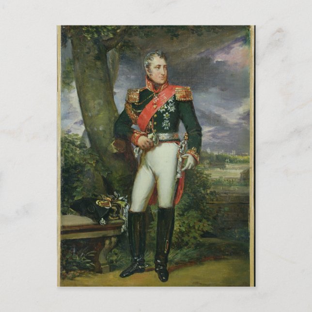 Cartão Postal Charles-Andre Count Pozzo di Borgo, 1824 (Frente)